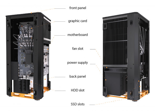 MonsterLabo设计巨型CPU和GPU散热器，被称为“心脏”教程