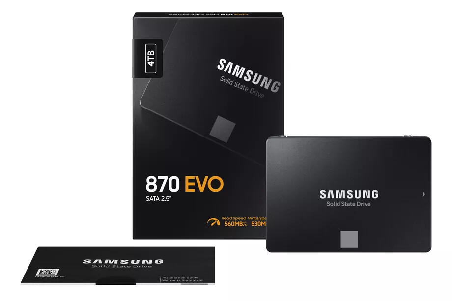 三星正式宣布870 EVO SATA SSD系列