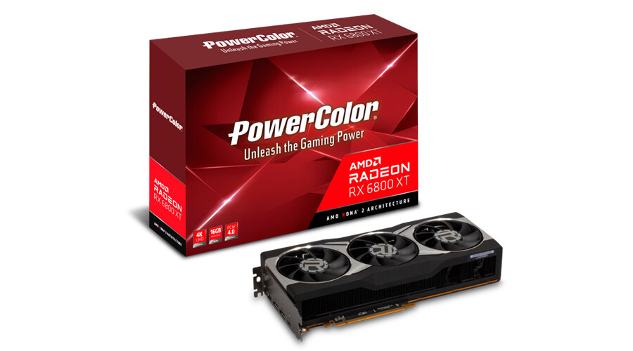 PowerColor发布其Radeon RX 6800 XT和RX 6800图形卡