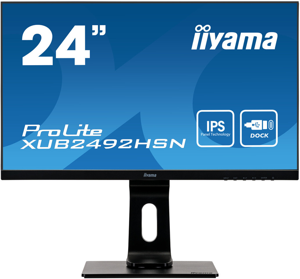 iiyama宣布推出带有集成USB-C扩展坞的24英寸FHD IPS显示器