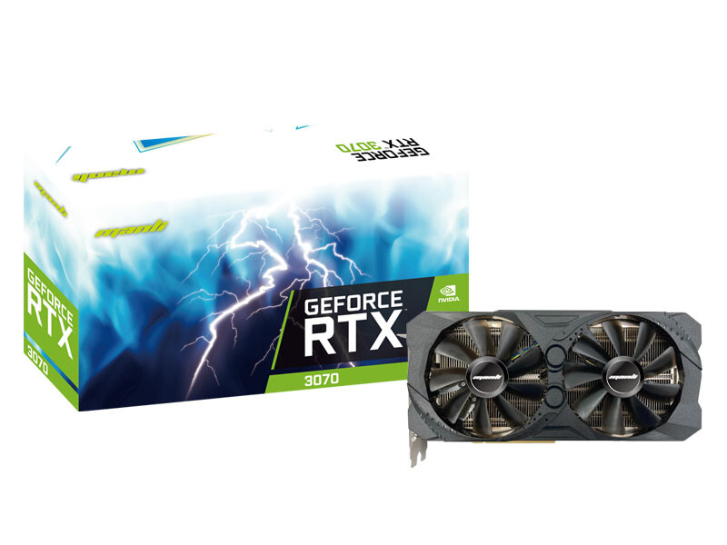 Manli发布其GeForce RTX 3070系列图形卡