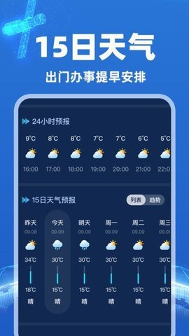 卫星预报天气