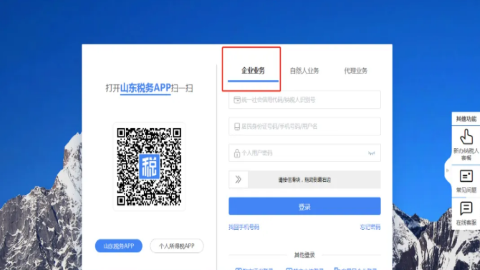 山东省电子税务局 山东省电子税务局