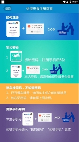 进港申报 进港申报
