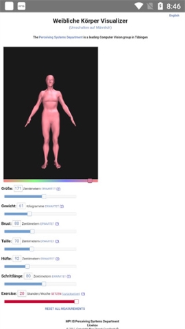 BODY VISUALIZER BODY VISUALIZER