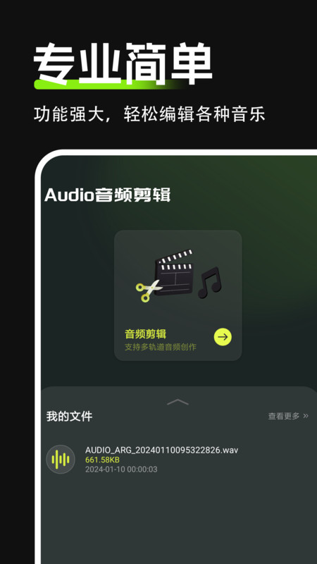 Audio音频剪辑软件