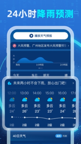 5G智能天气软件