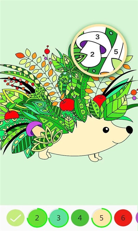 数字填色涂色书软件