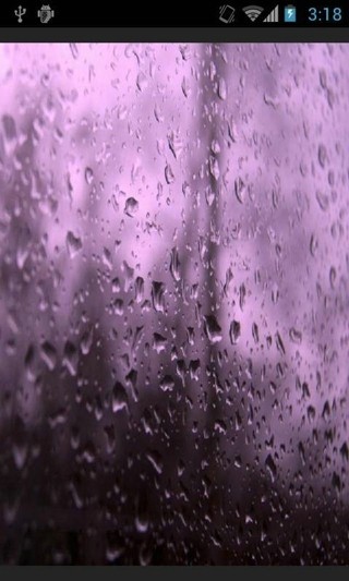 Galaxy S3雨滴动态壁纸软件