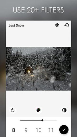 DIY雪花滤镜软件