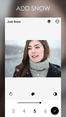 DIY雪花滤镜软件