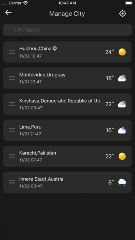 实时天气预报软件