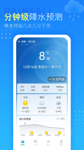 天气预报及时报软件
