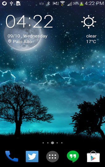 Dream Night Pro Live Wallpaper软件