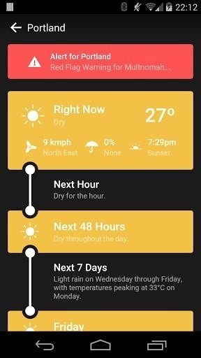 天气时钟软件