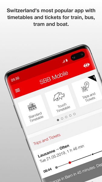 SBB Mobile软件