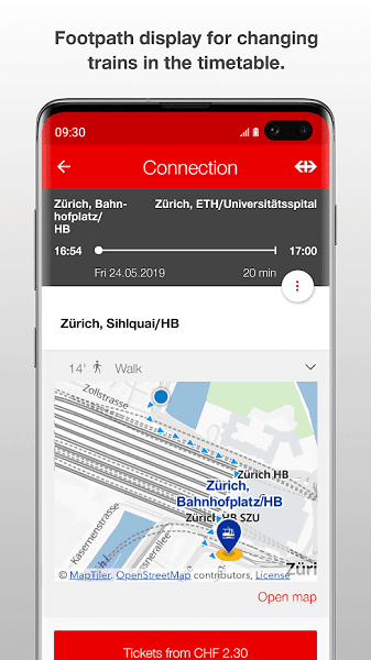 SBB Mobile软件