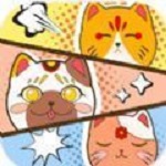 可爱的猫咪拼图手游