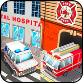 救护车和消防车模拟驾驶游戏（Ambulance Rescue ）手游