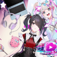 主播女孩重度依赖手游手游