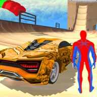 汽车游戏超级英雄汽车特技(Car Games Superhero Car Stunts)手游