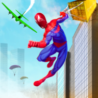 蜘蛛绳英雄机器人(Hero Robot City Rescue Mission)手游