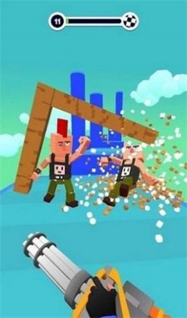 方块工艺射击3d 方块工艺射击3d