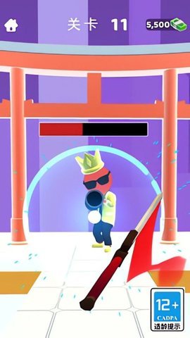 勇躲飞刀 勇躲飞刀