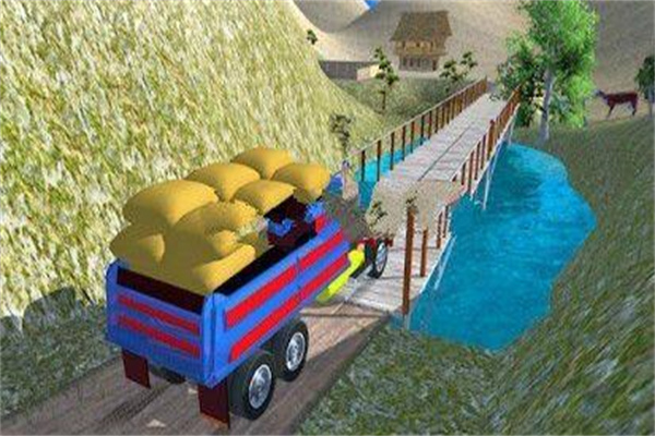 货物印度人卡车3D 货物印度人卡车3D