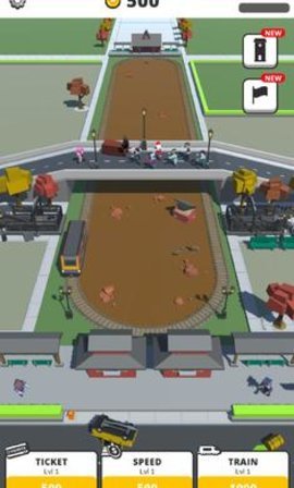 放置小火车 放置小火车