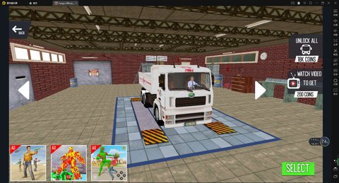 Cargo Offroad Transport Truck