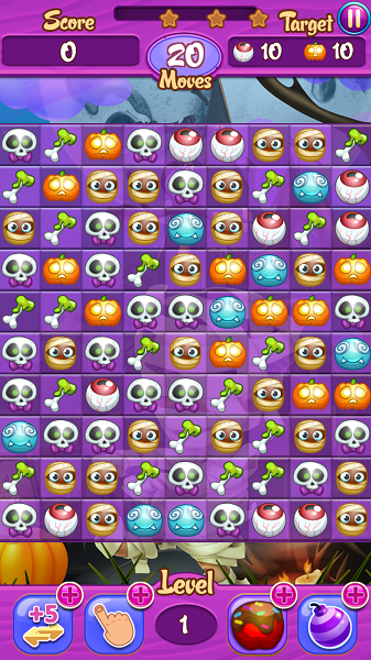 万圣节房间装饰