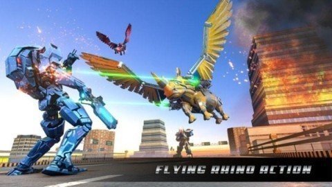 犀牛机器人战车改造(Robot Rhino Game)手游