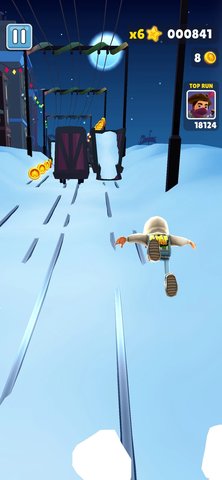 地铁跑酷雪地地图（Subway Surf）手游