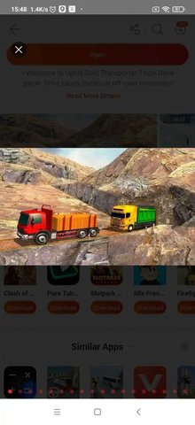 上坡黄金运输卡车驱动器（Uphill Gold Transporter Truck Drive）手游