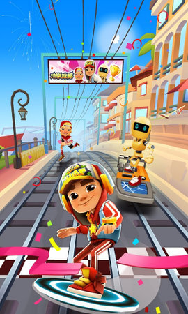 地铁跑酷摩纳哥（Subway Surf）手游