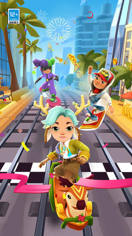 地铁跑酷巴塞罗那（Subway Surf）手游