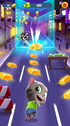 汤姆猫跑酷官方版（Talking Tom Gold Run）手游