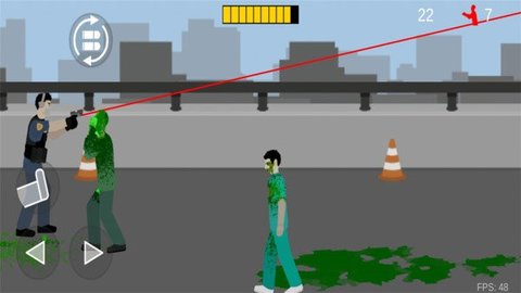 平面僵尸游戏（Flat Zombies Cleanup Defense）手游