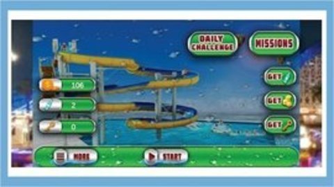 水滑梯冲刺3D（Water Slide Race）手游