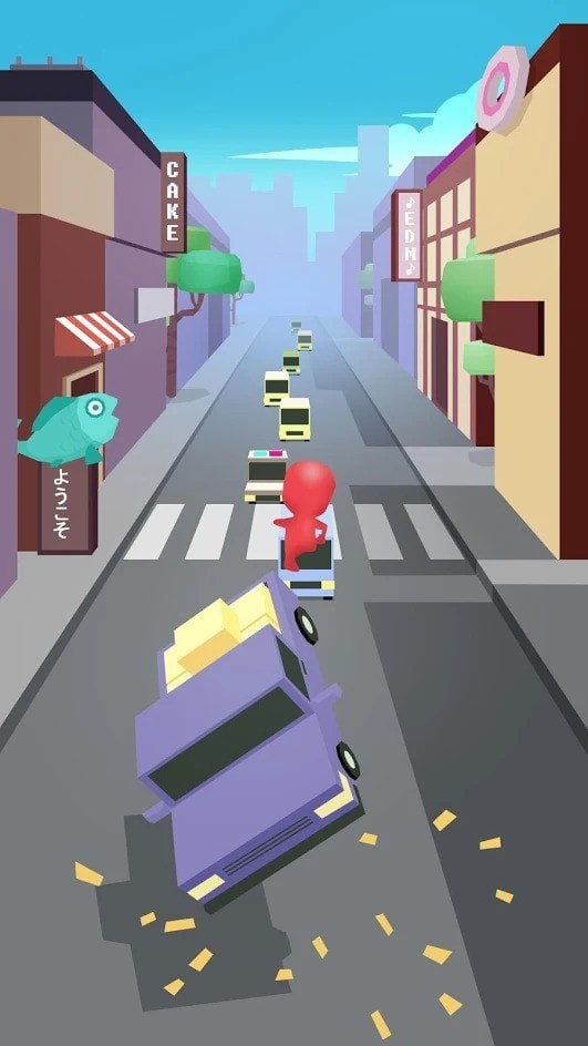 汽车跳跃大坡道特技手游