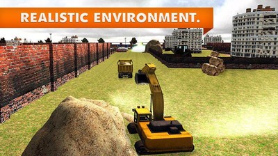 3D建筑挖掘机手游