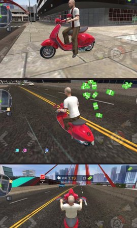 真实驾驶摩托3D手游
