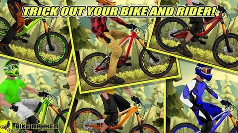 山地自行车赛（Bike Mayhem）手游