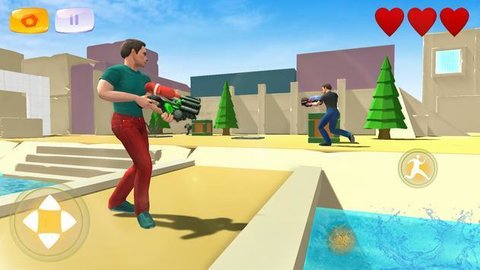 水炮手竞技场战斗挑战（Water Gunner Arena Battle Challenge）手游