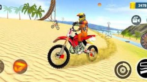 超级3D沙滩自行车赛（Super 3D Beach Bike Racing）手游