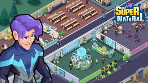 放置超能力学院游戏（Idle Supernatural School）手游