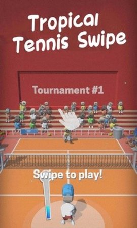 网球滑动（Tropical Tennis Swipe）手游