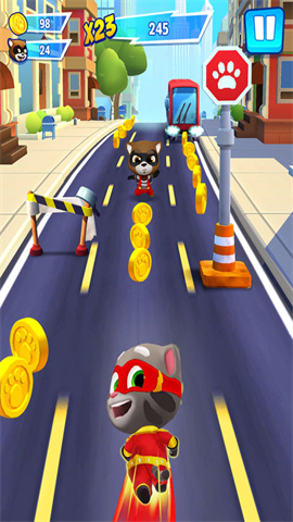 汤姆猫英雄跑酷（Talking Tom Hero Dash）手游