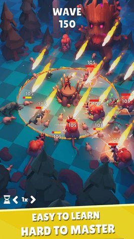 黑暗堡垒塔防（HeroDefence）手游